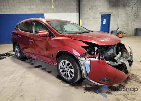 2015 Nissan Murano S from USA, damaged, VIN 5N1AZ2MH8FN250020